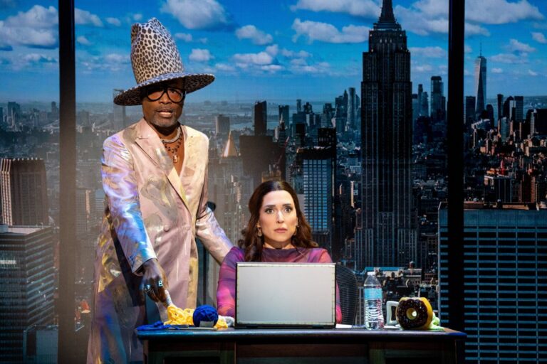 Billy Porter and Jessica Vosk in Bill Pay The Musical
