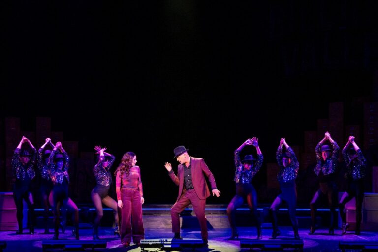 Billy Zane and Jessica Vosk in Bill Pay The Musical